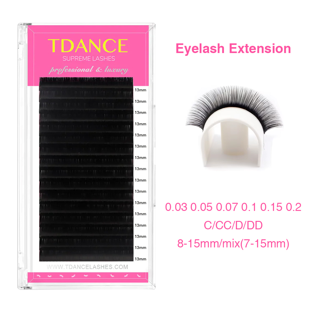 Individual Lash Tray - Индивидуальные Накладные ресницы TDANCE, накладные Профессиональные