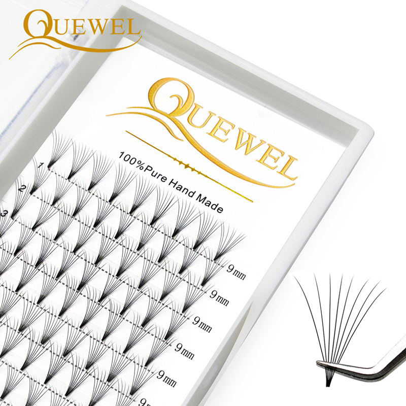 Individual Lash Tray - Quewel готовые веерные ресницы 8D/6D/5D/4D/3D объемные
