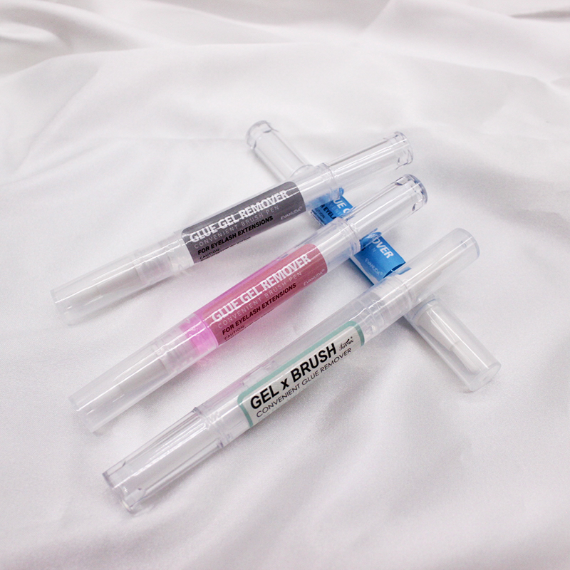 Eyelash Extension Gel Remover - Средство для снятия геля клея, кисточка,