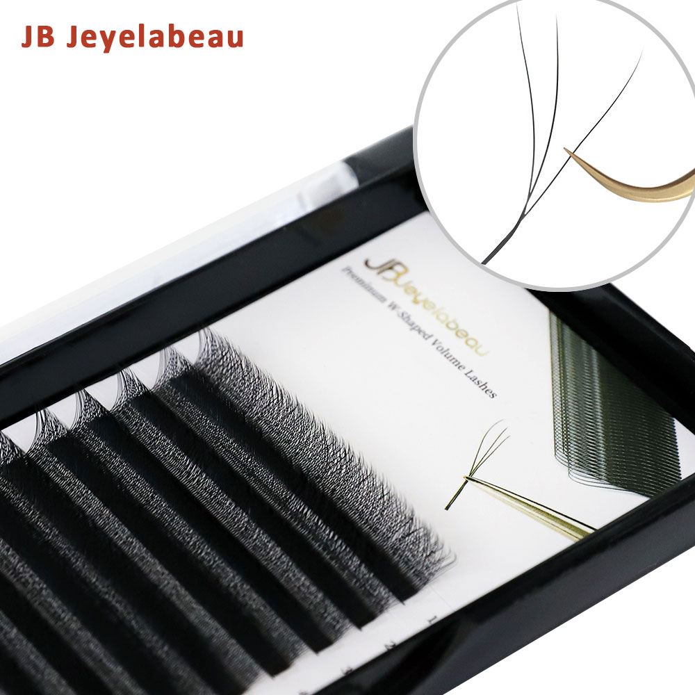 Individual Lash Tray - Профессиональные 3D W-образные ресницы для наращивания,