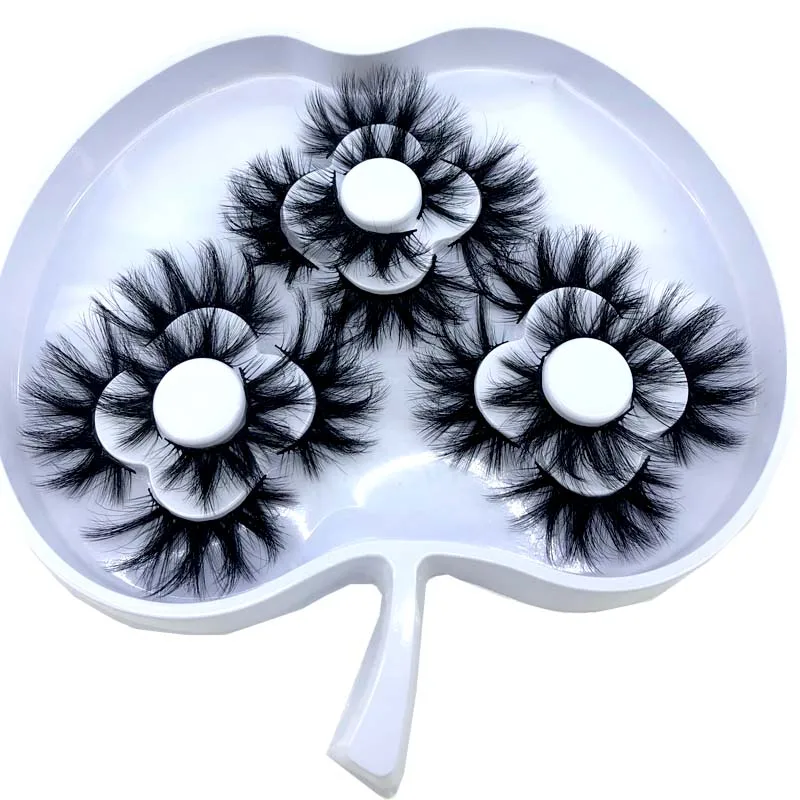 Eyelash Extension Full Set - HBZGTLAD 9 пар 3D мягкие норковые