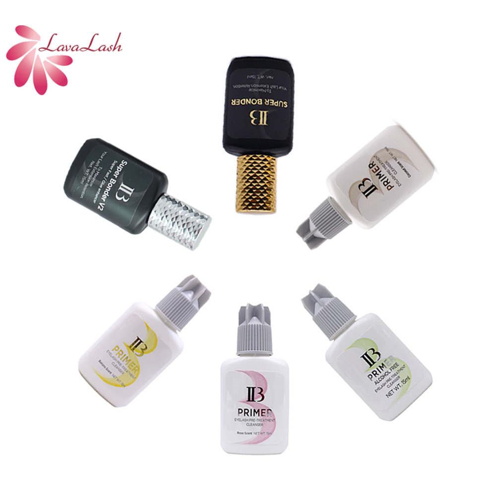 Eyelash Extension Gel Remover - Клей-усилитель IB Super Bonder V2, Праймер,