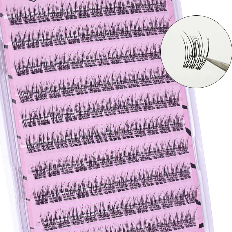 Eyelash Extension Full Set - Пушистые самоклеящиеся накладные ресницы с эффектом