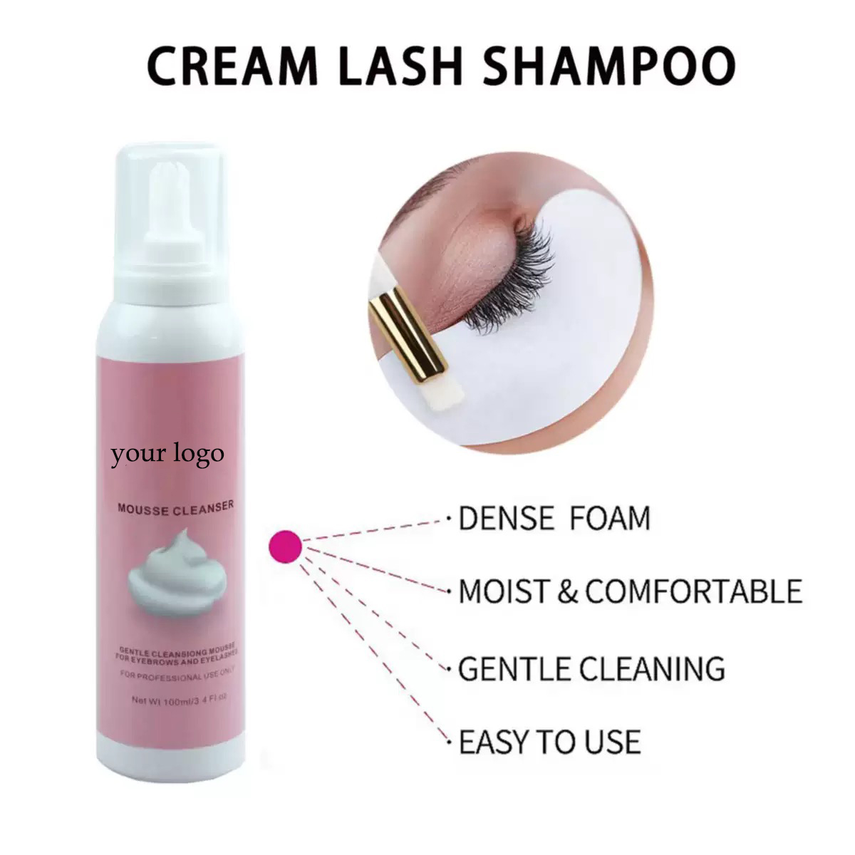 Шампунь для взбитых ресниц по  – обзор и цена Eyelash Extension Gel Remover