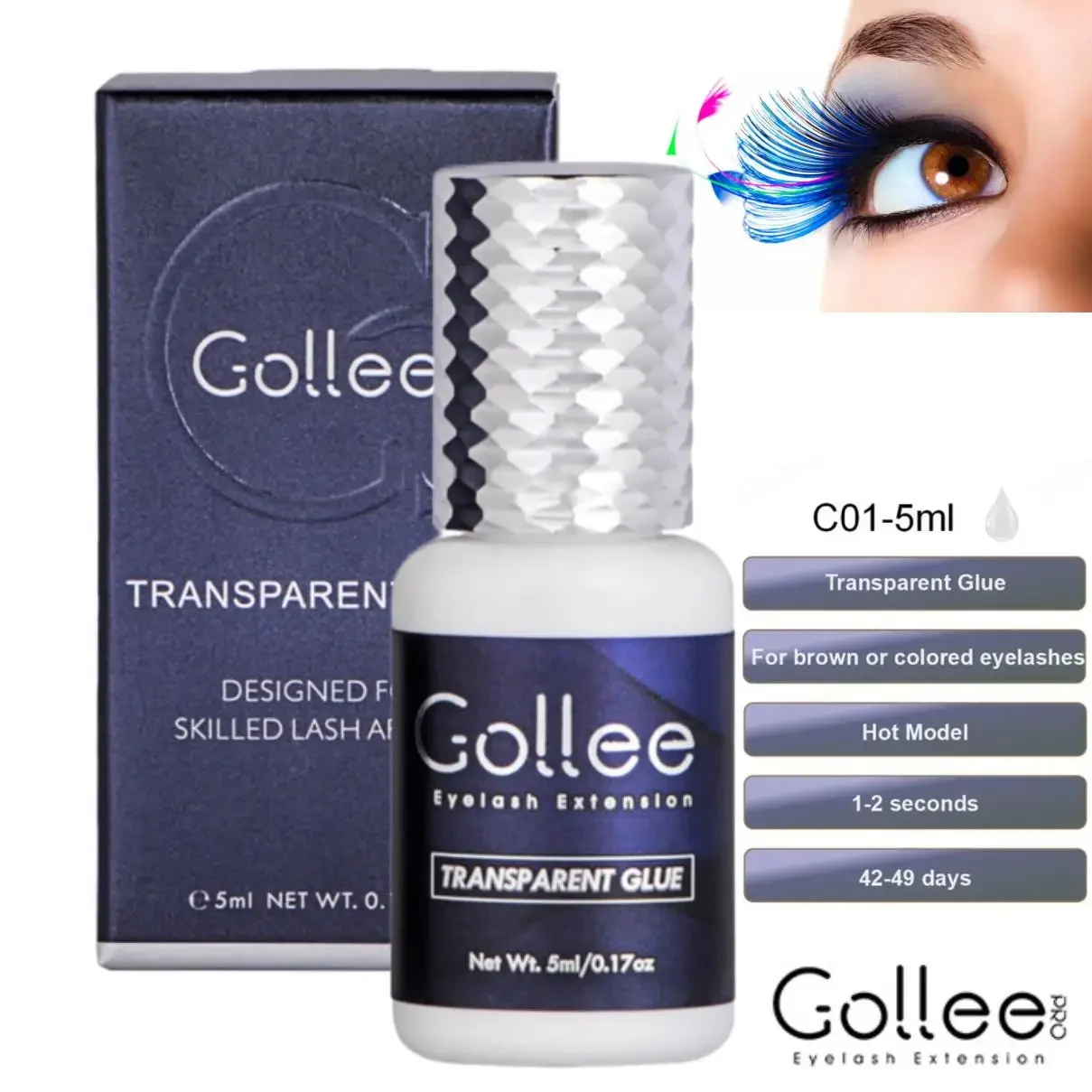 Клей для наращивания ресниц Go – обзор и цена Eyelash Extension Gel Remover