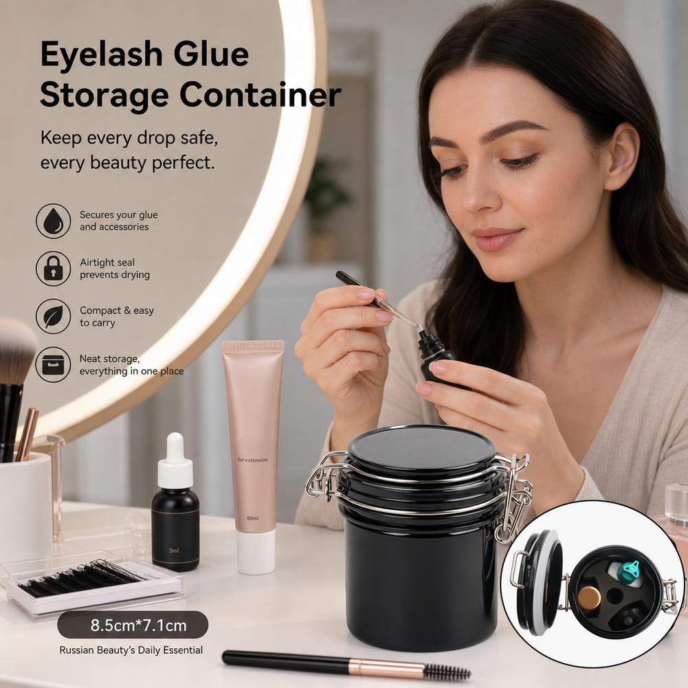 Герметичный контейнер для хран – обзор и цена Eyelash Extension Double Lash