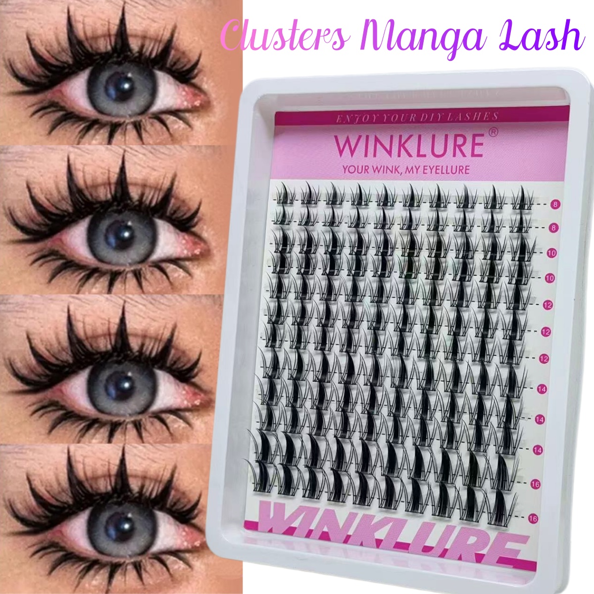 Набор накладных ресниц WINKLUR – обзор и цена Individual Lash Tray