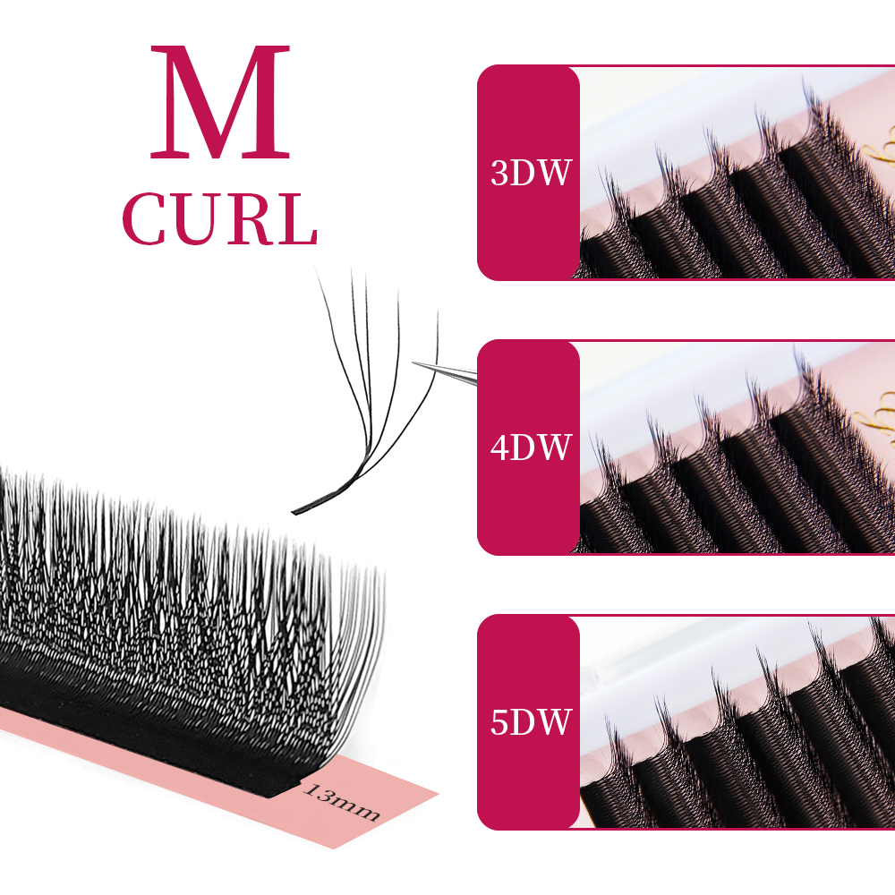 Накладные ресницы Goddess W3D  – обзор и цена Individual Lash Tray