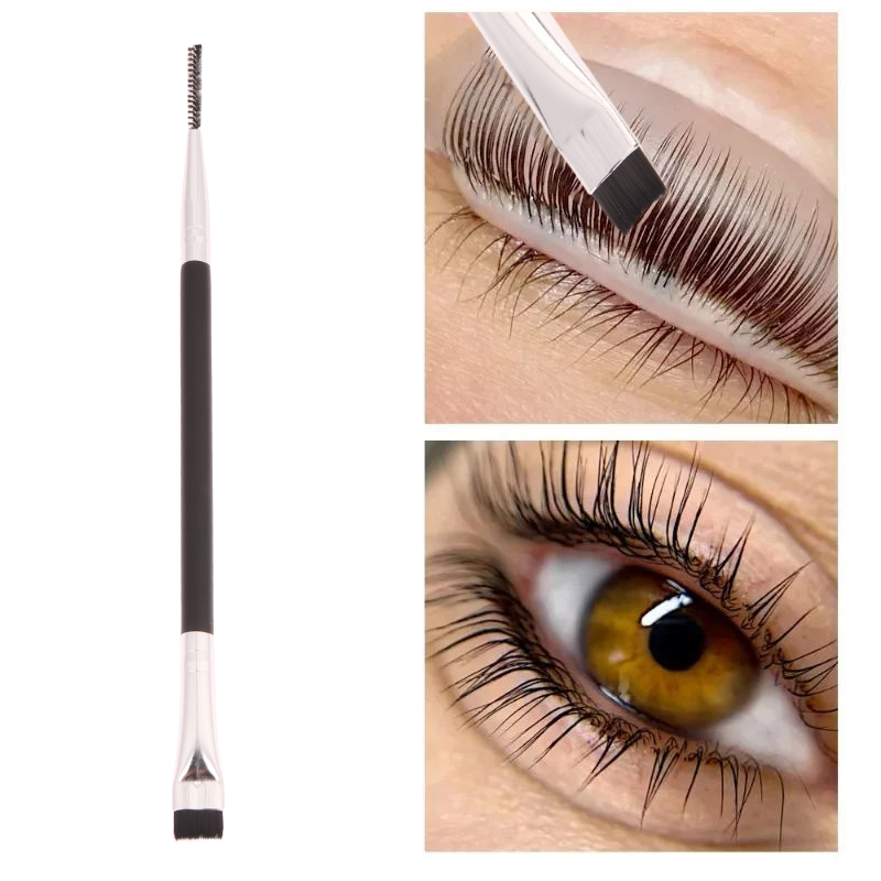 Двусторонняя щетка для ламинир – обзор и цена Eyelash Extension Double Lash