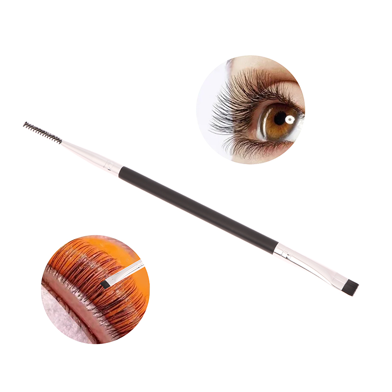Двусторонняя щетка для ламинир – обзор и цена Eyelash Extension Double Lash