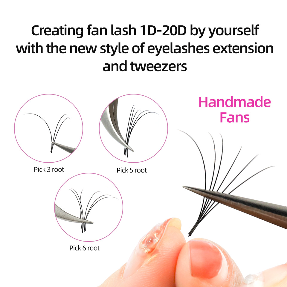 Ресницы Накладные RUJADE черны – обзор и цена Individual Lash Tray
