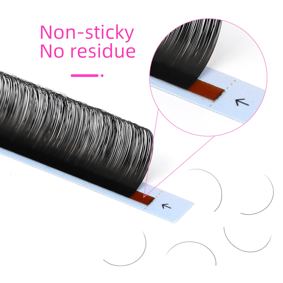 Ресницы Накладные RUJADE черны – обзор и цена Individual Lash Tray