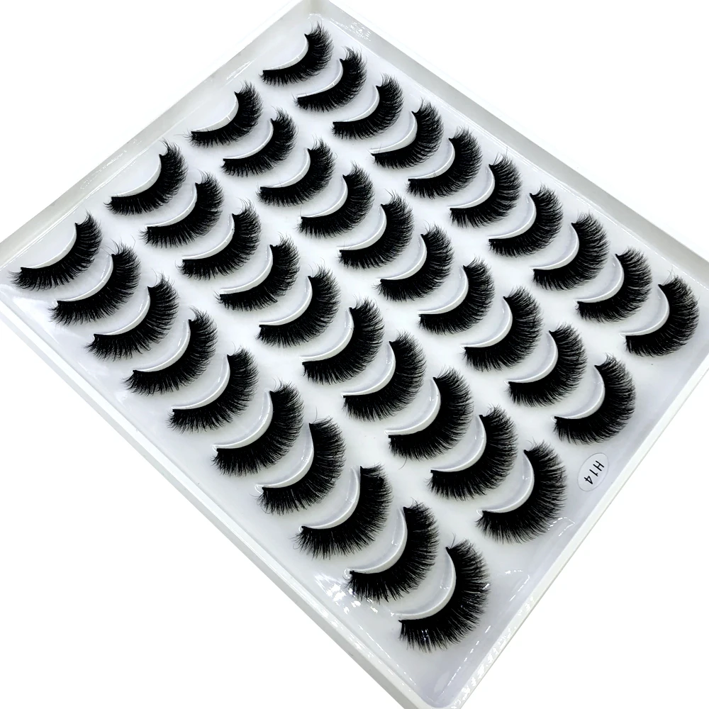 AMSDCN Новые 20 пар натуральны – обзор и цена Eyelash Extension Full Set