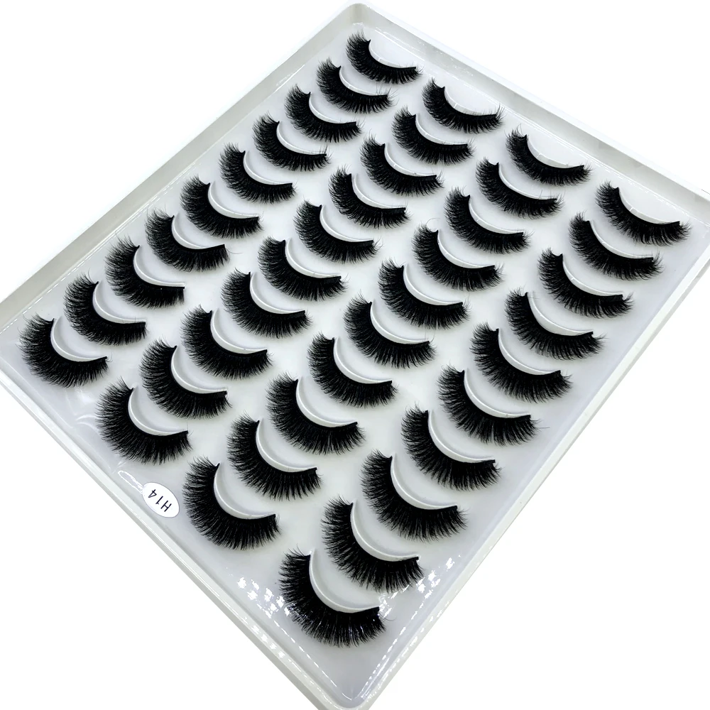 AMSDCN Новые 20 пар натуральны – обзор и цена Eyelash Extension Full Set